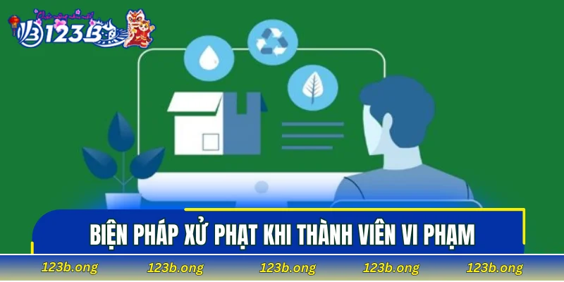 Biện pháp xử phạt khi thành viên vi phạm