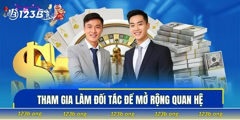 Tham gia làm đối tác để mở rộng mạng lưới quan hệ
