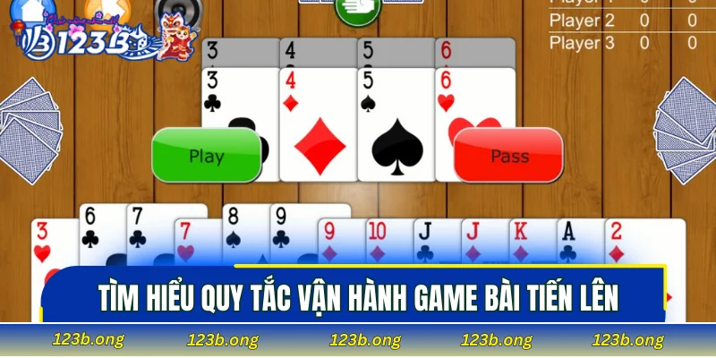 Tìm hiểu quy tắc vận hành game bài tiến lên